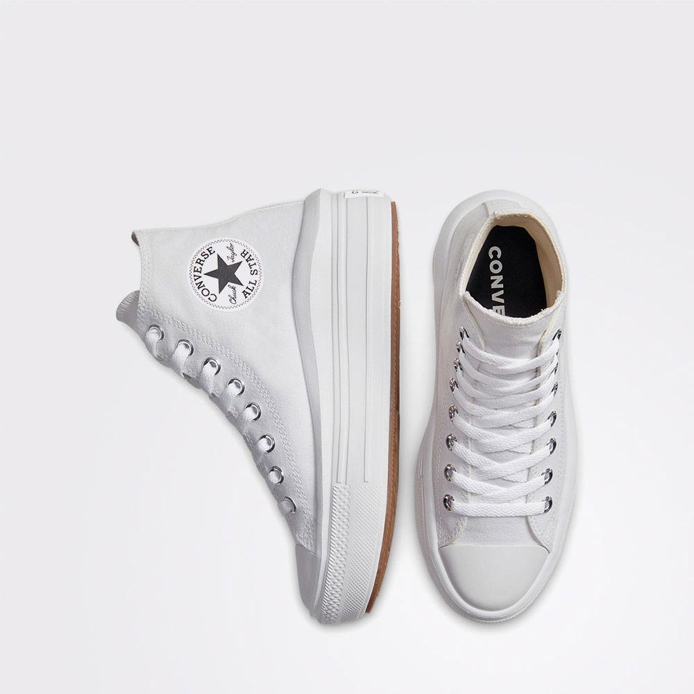 Converse Chuck Taylor All Star Move Unisex Beyaz Platform Sneaker