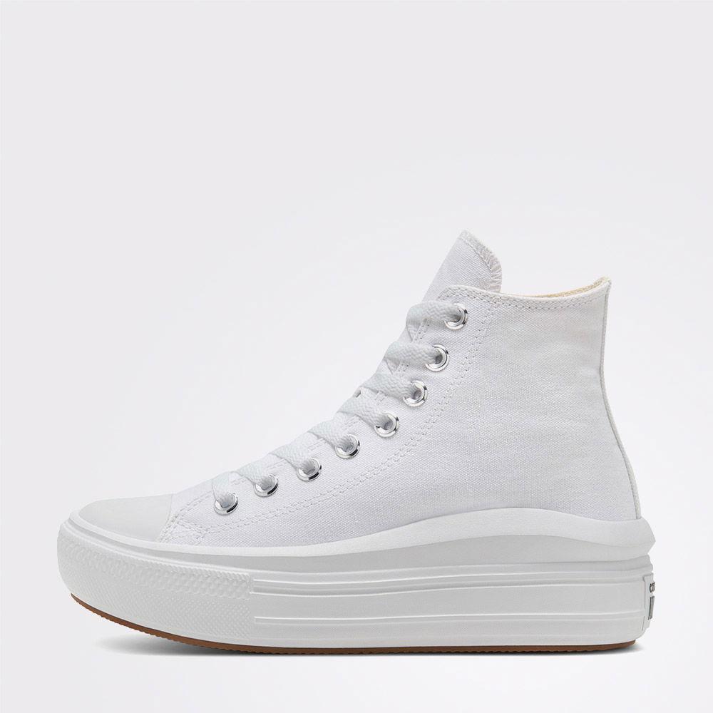Converse Chuck Taylor All Star Move Unisex Beyaz Platform Sneaker