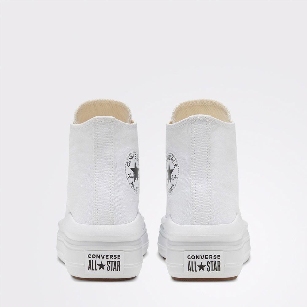 Converse Chuck Taylor All Star Move Unisex Beyaz Platform Sneaker