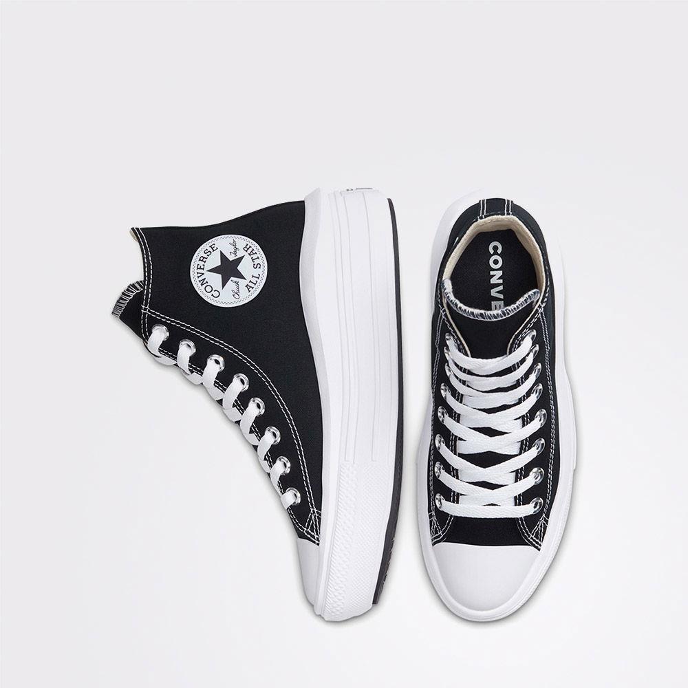 Converse Chuck Taylor All Star Move Unisex Siyah Platform Sneaker