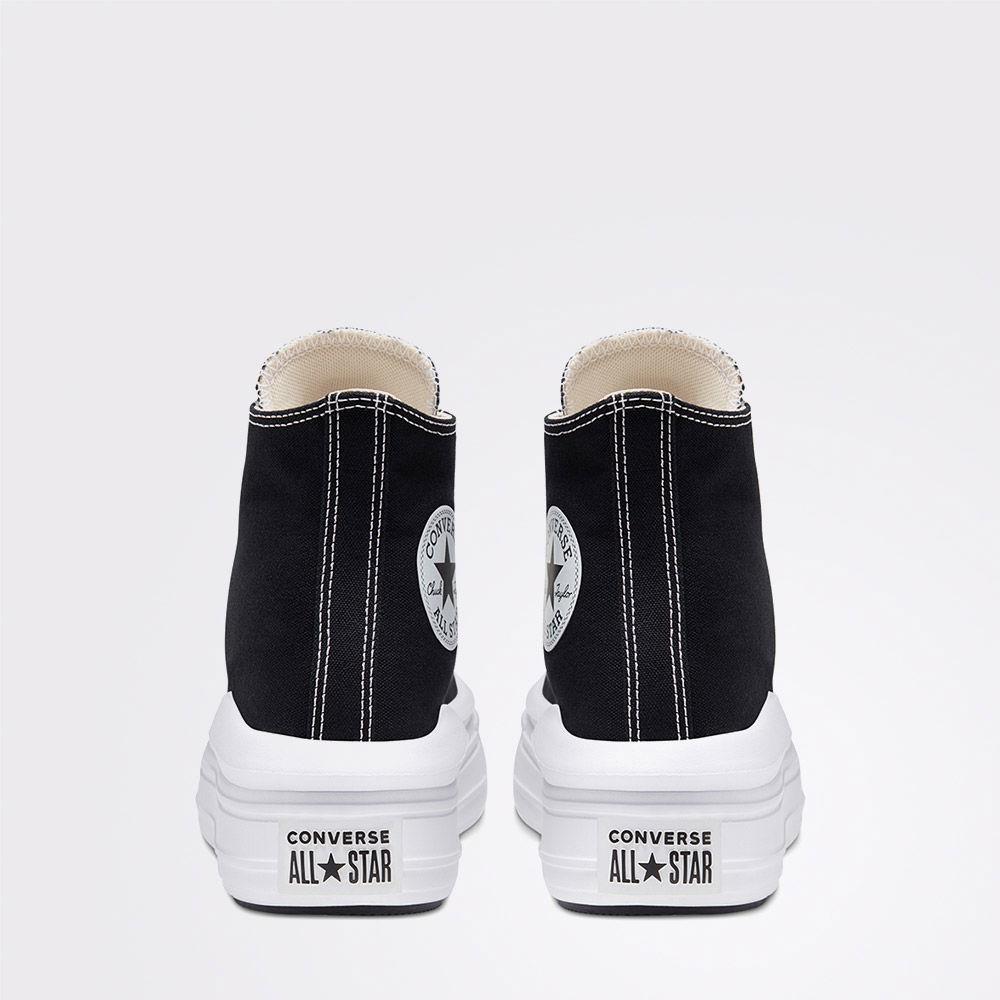Converse Chuck Taylor All Star Move Unisex Siyah Platform Sneaker