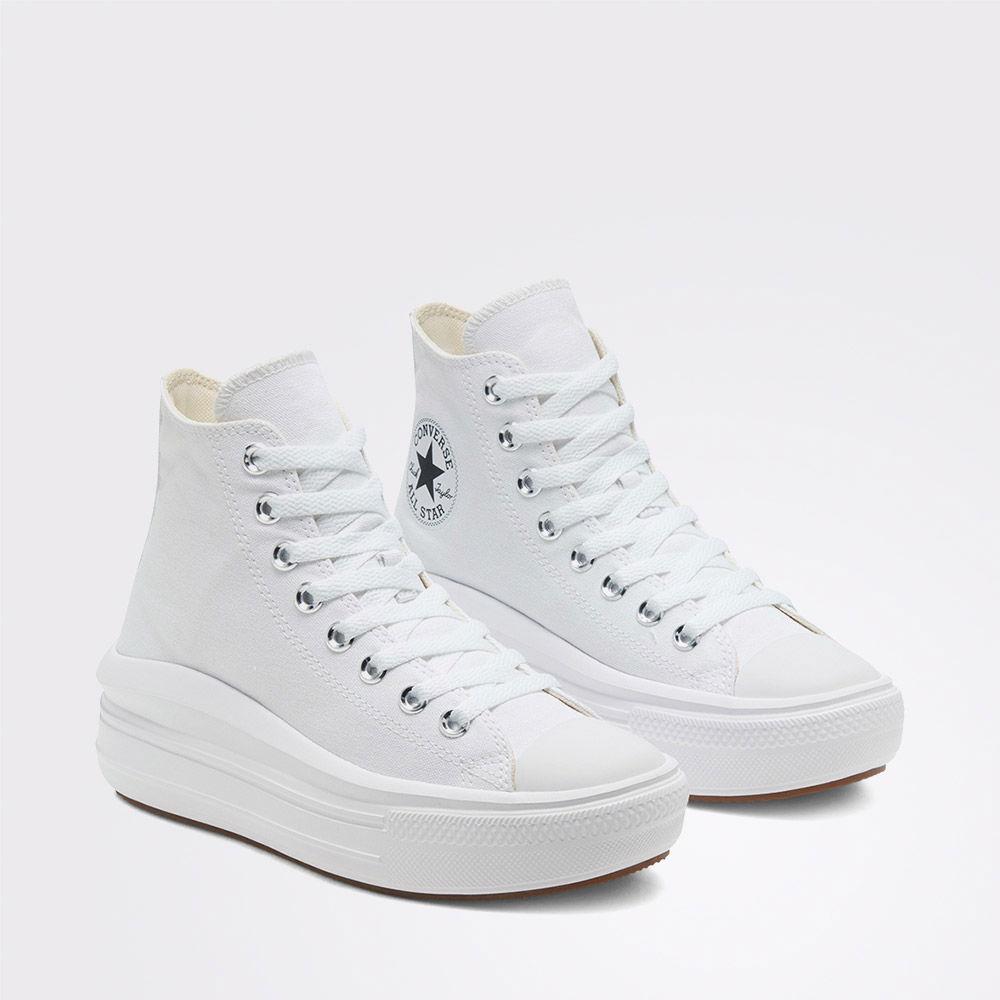 Converse Chuck Taylor All Star Move Unisex Beyaz Platform Sneaker