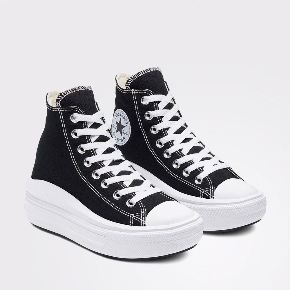 Converse Chuck Taylor All Star Move Unisex Siyah Platform Sneaker