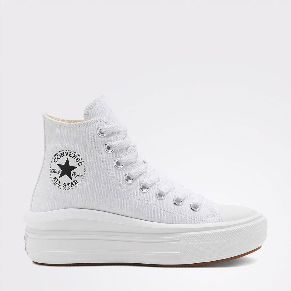 Converse Chuck Taylor All Star Move Unisex Beyaz Platform Sneaker