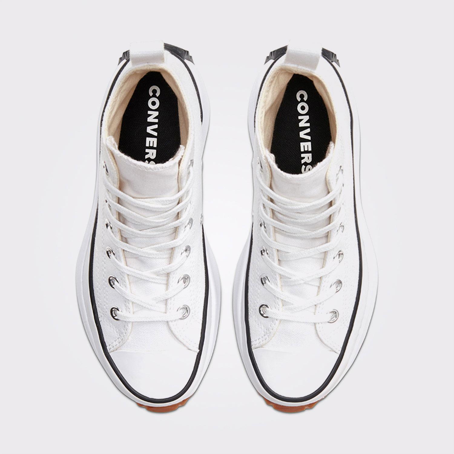 Converse Run Star Hike Unisex Beyaz Platform Sneaker