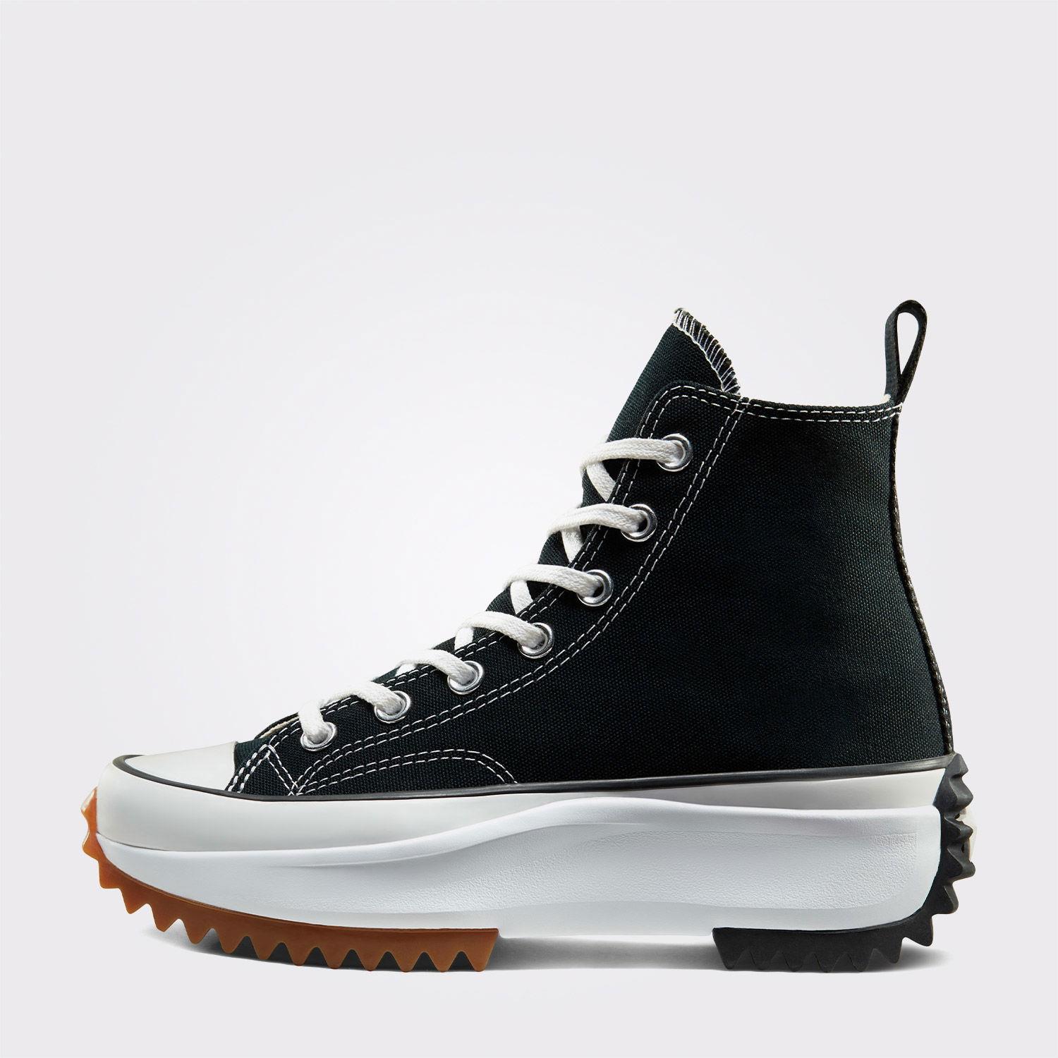 Converse Run Star Hike Unisex Siyah Platform Sneaker