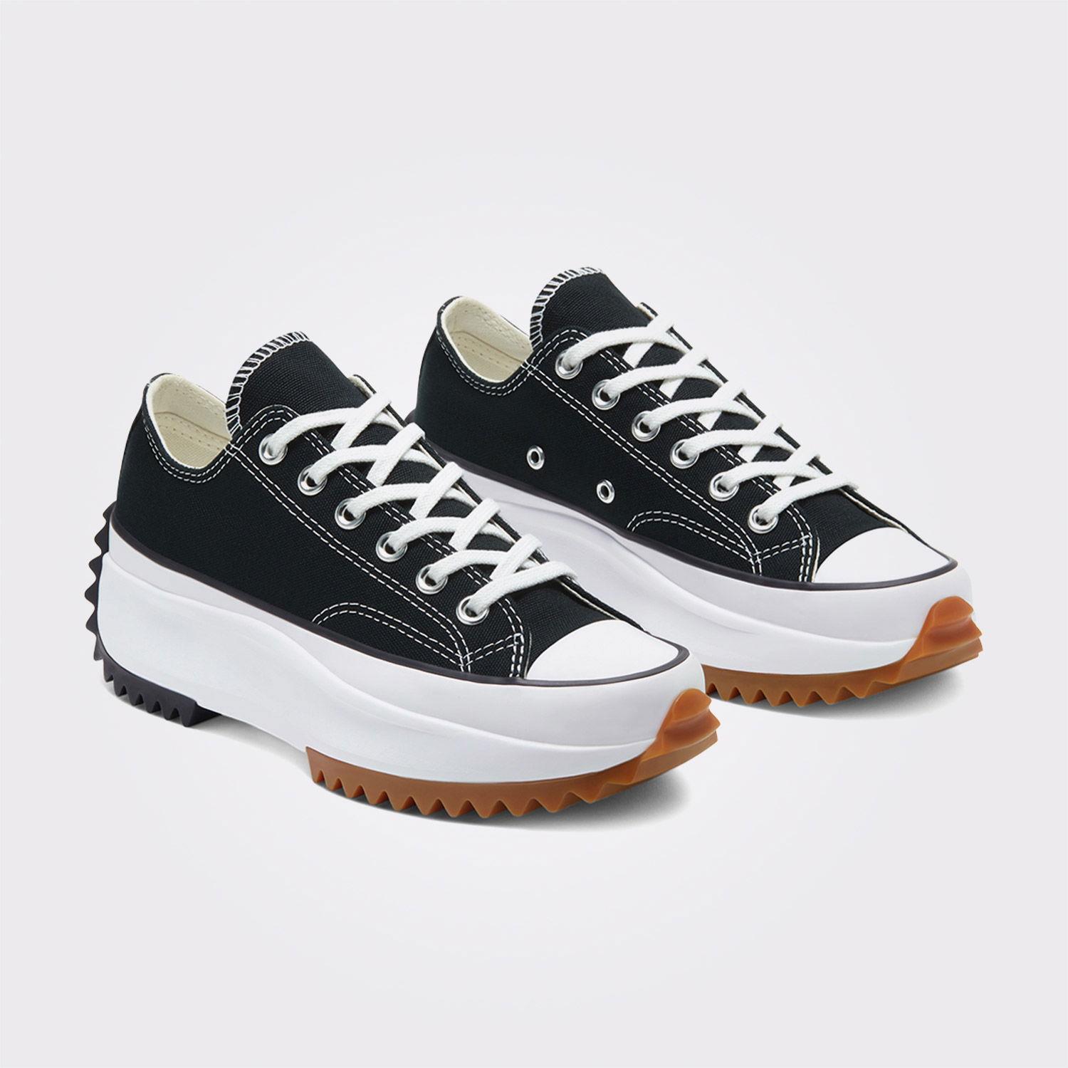 Converse Run Star Hike Unisex Siyah Platform Sneaker 168816C.001