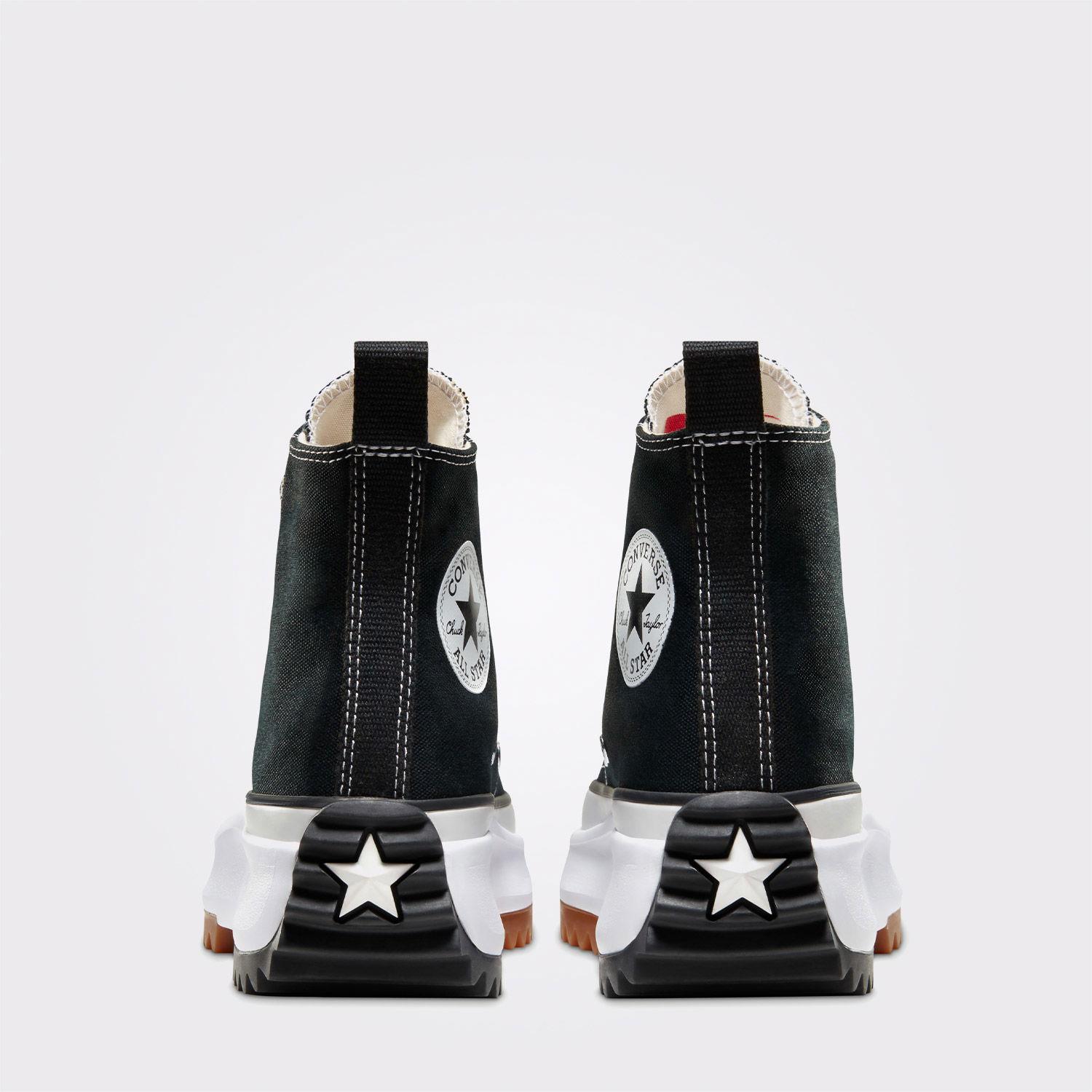 Converse Run Star Hike Unisex Siyah Platform Sneaker