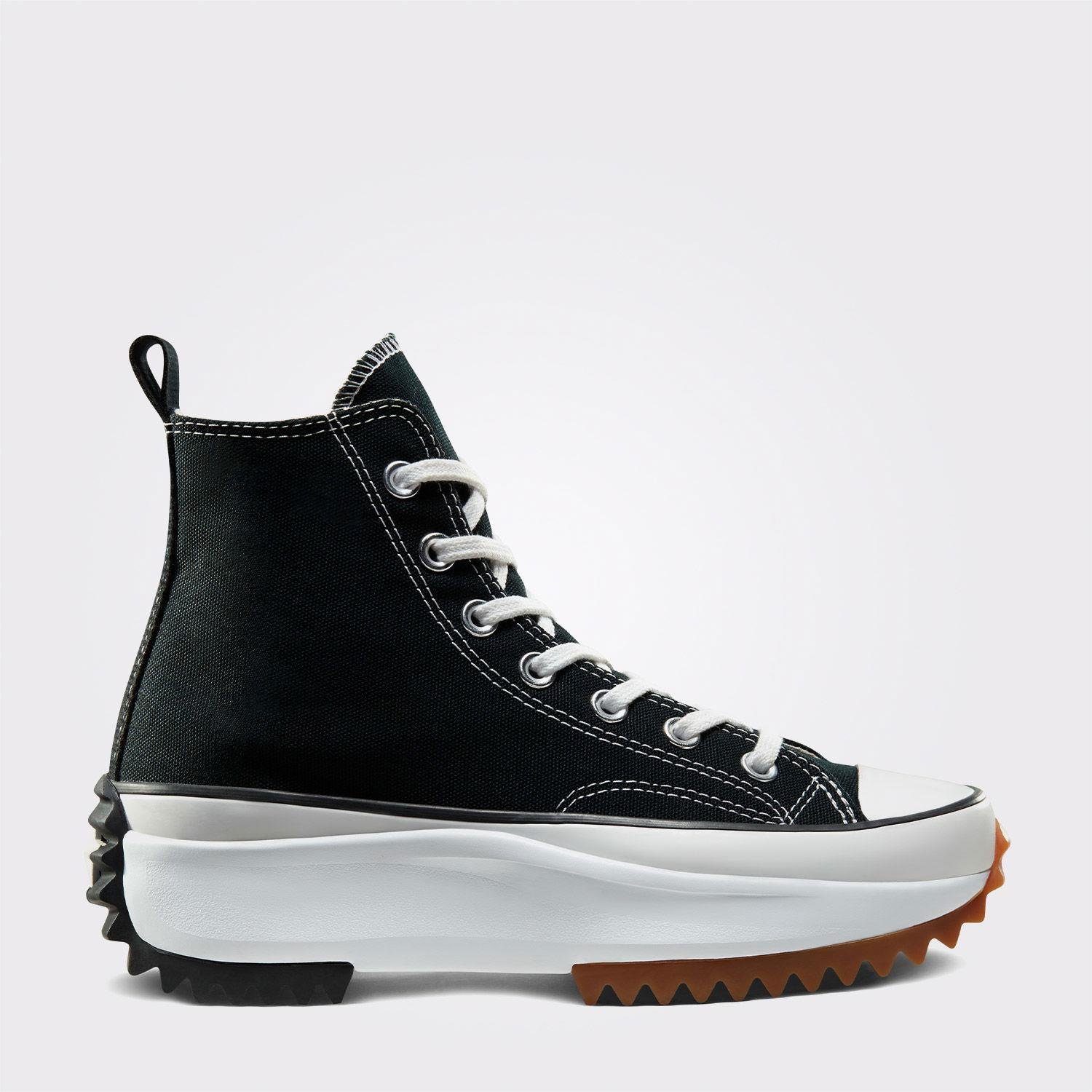 Converse Run Star Hike Unisex Siyah Platform Sneaker