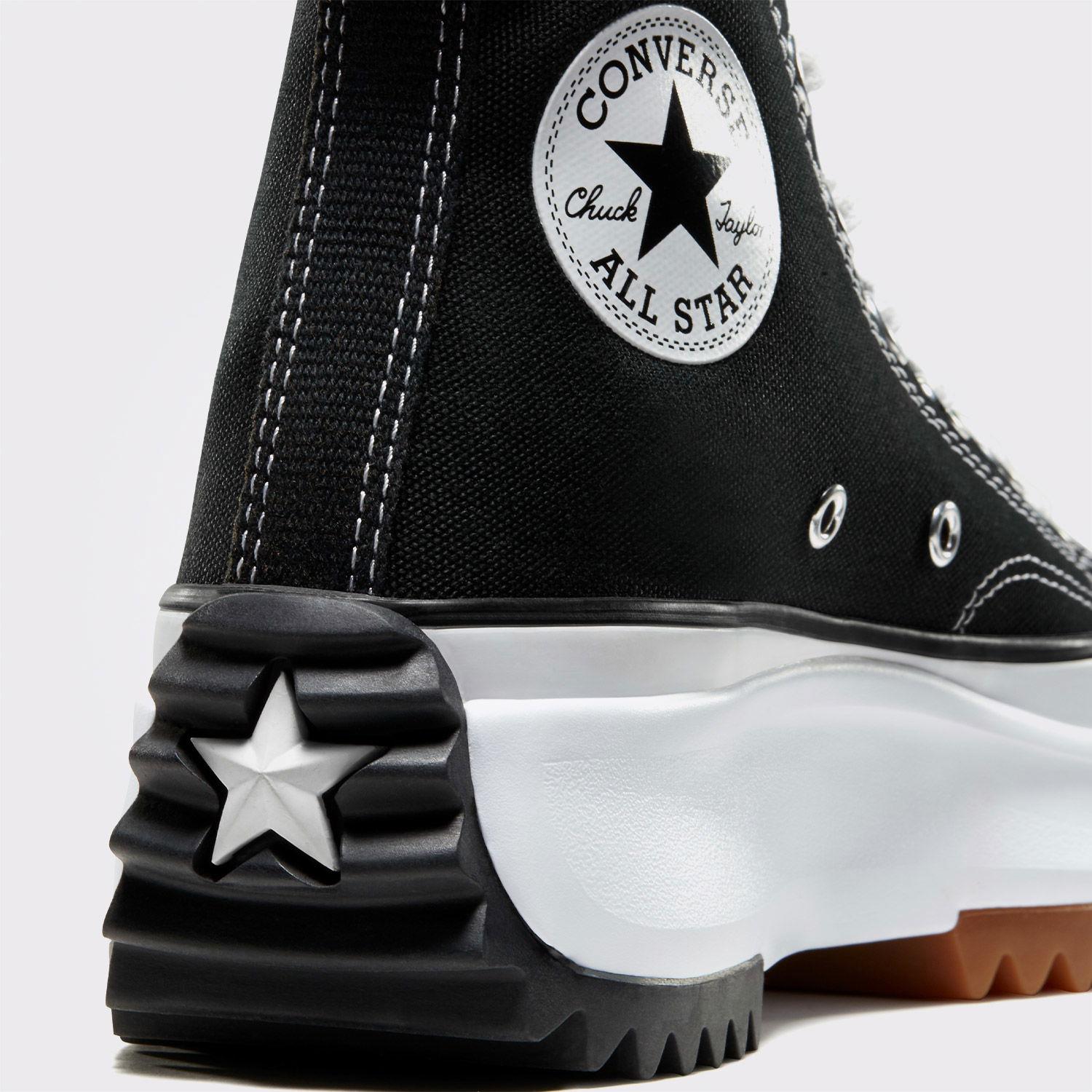 Converse Run Star Hike Unisex Siyah Platform Sneaker