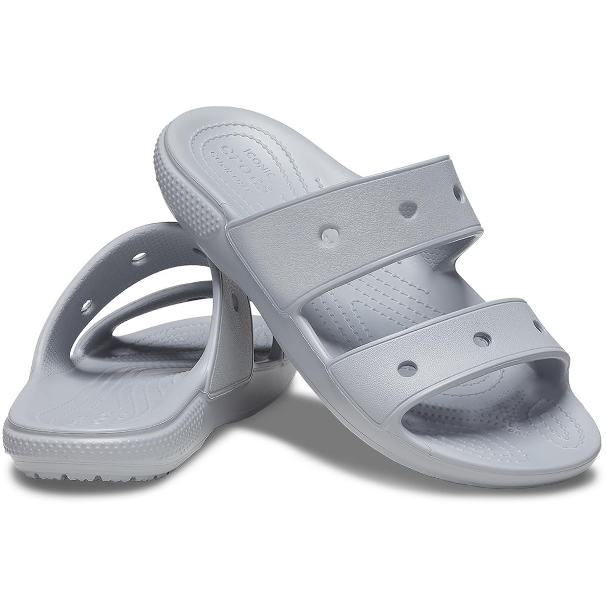 Crocs 206761-007 Classic Sandal - Light Grey Çift Bantlı Kadın Terlik