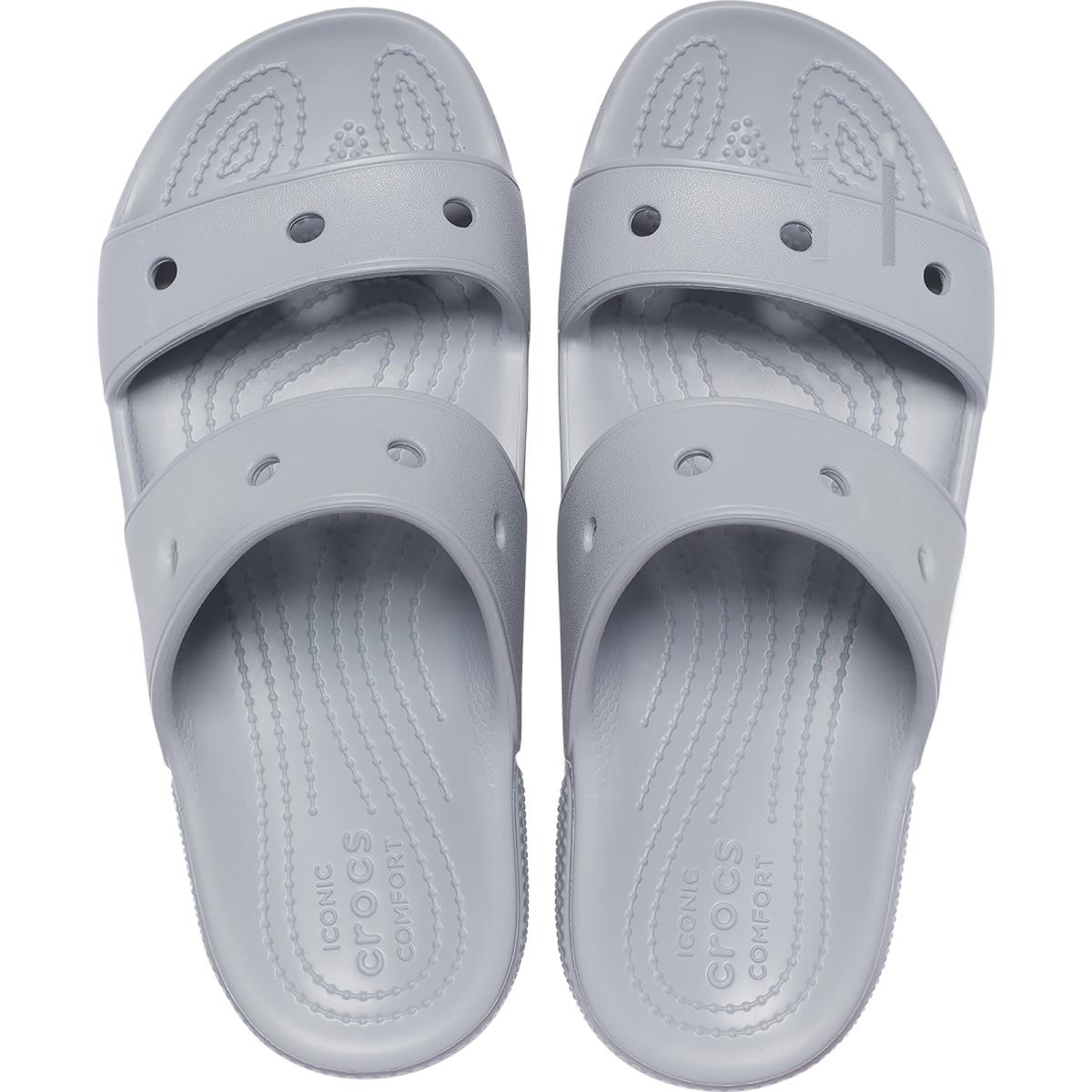Crocs 206761-007 Classic Sandal - Light Grey Çift Bantlı Kadın Terlik