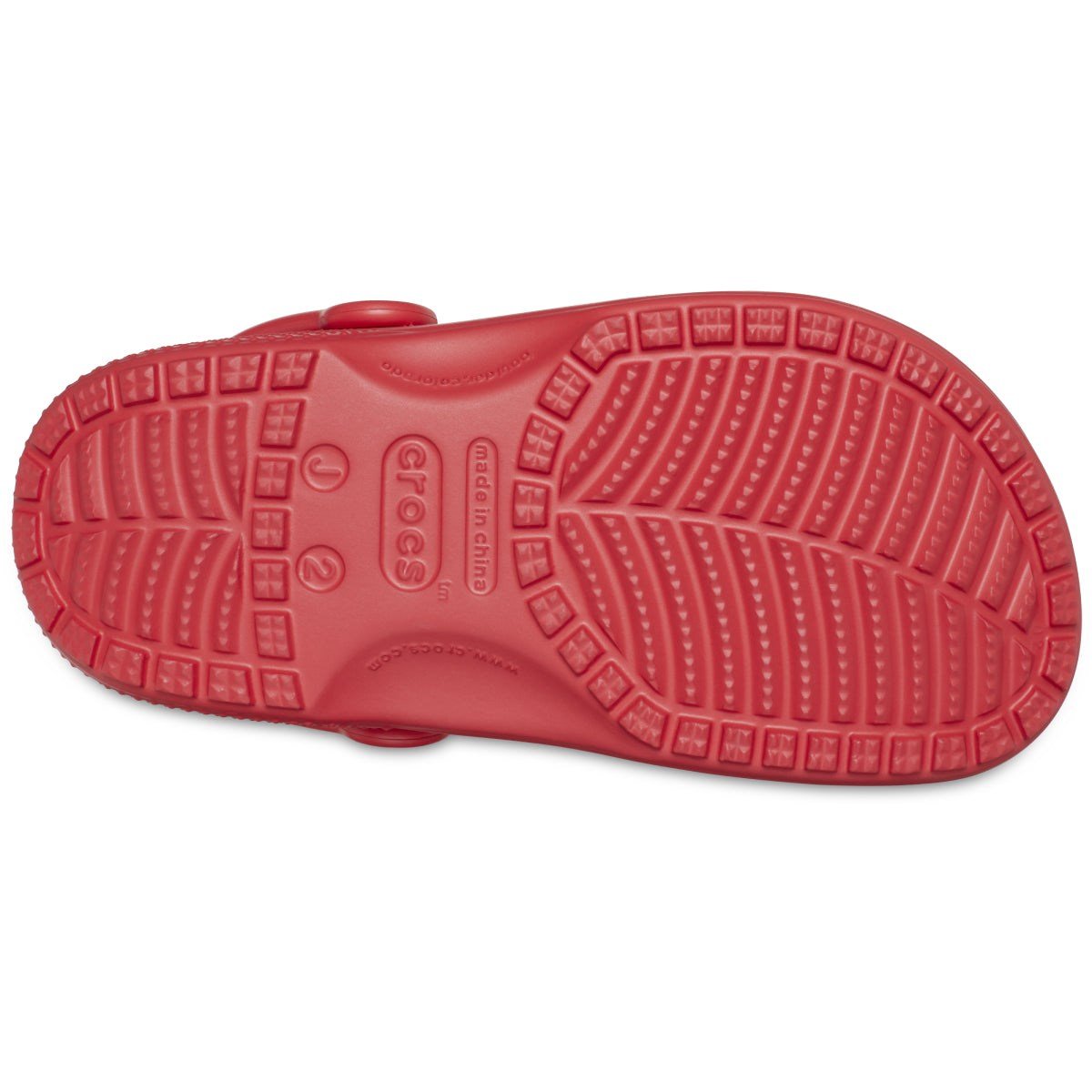 Crocs Classic Clog - 206990-6WC Bebek Kırmızı Terlik