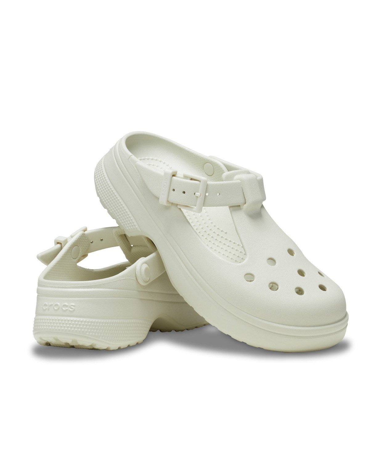 Crocs Classic Mary Jane - 210581-0HZ Kadın Bej Terlik