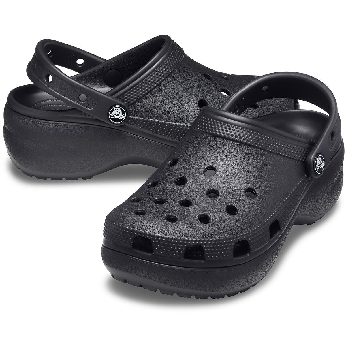 Crocs Classic Platform Clog 206750-001 Kadın Siyah Terlik