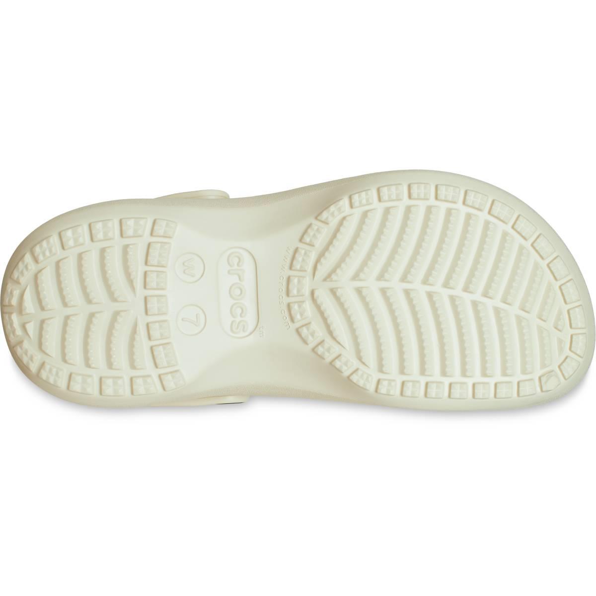Crocs Classic Platform Clog 206750-2Y2 Kadın Kemik Rengi Terlik