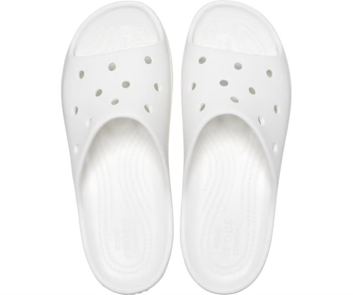 Crocs Classic Platform Clog 208180-100 Kadın Beyaz Terlik