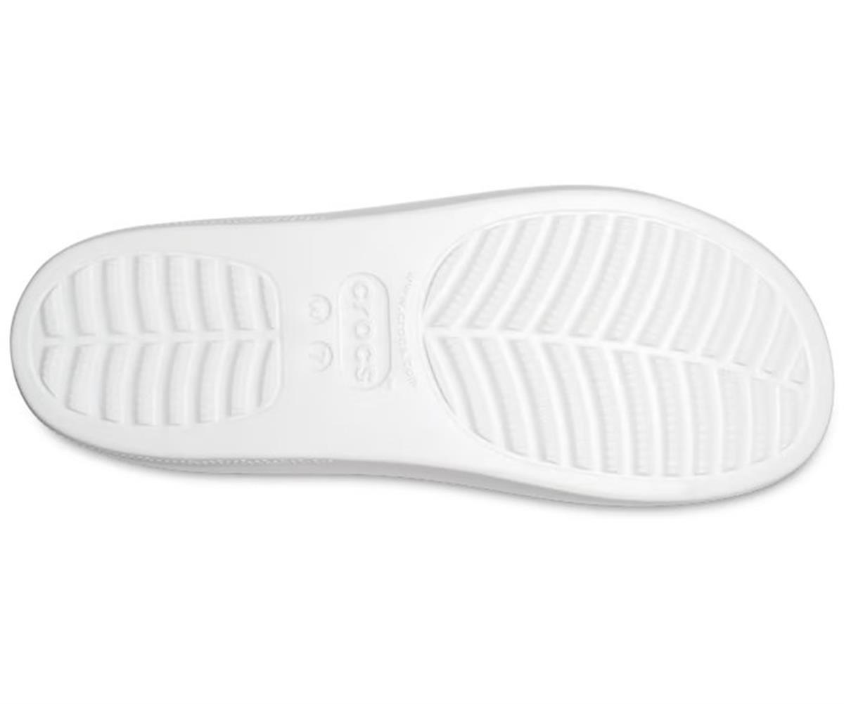 Crocs Classic Platform Clog 208180-100 Kadın Beyaz Terlik
