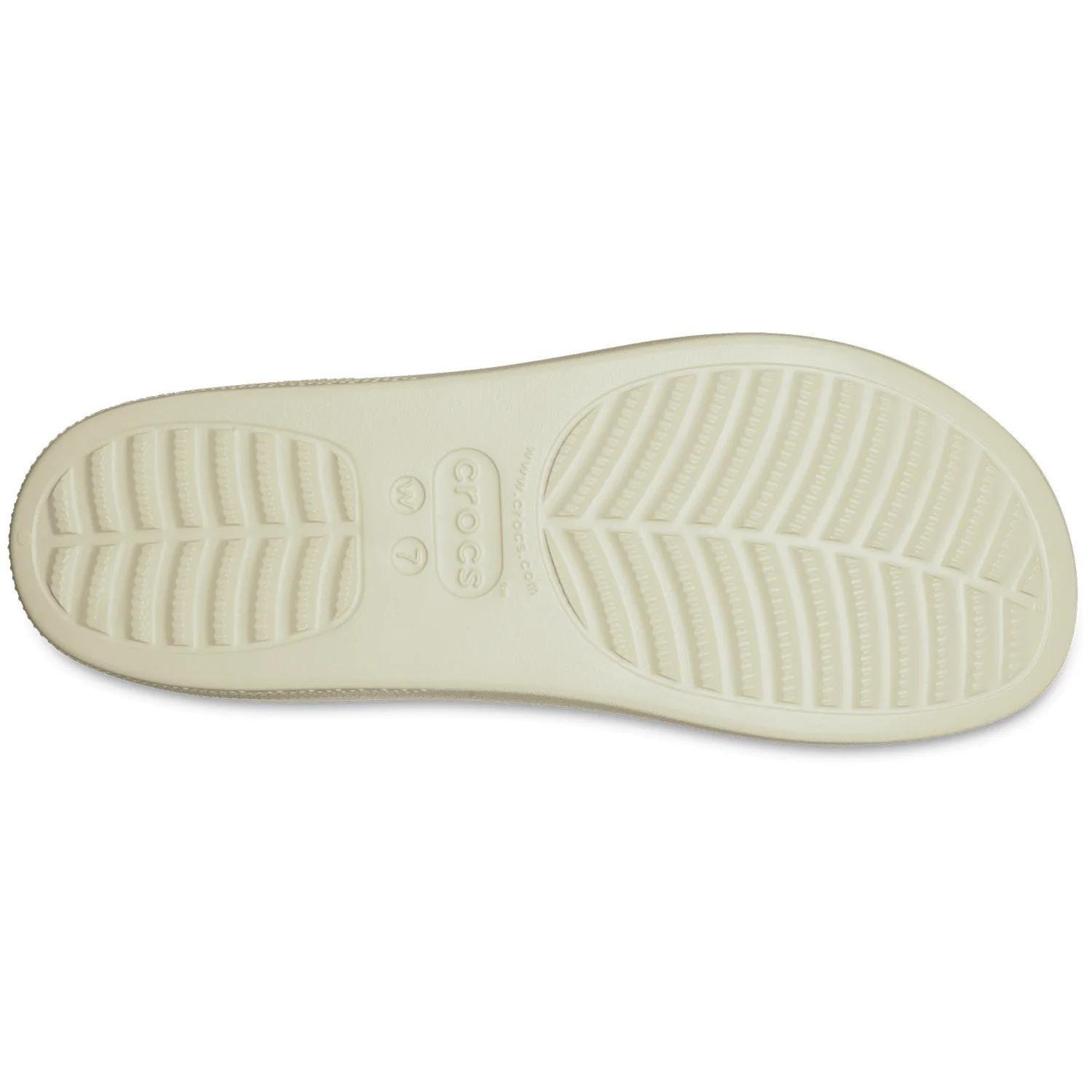 Crocs Classic Platform Clog 208180-2Y2 Kadın Bej Terlik