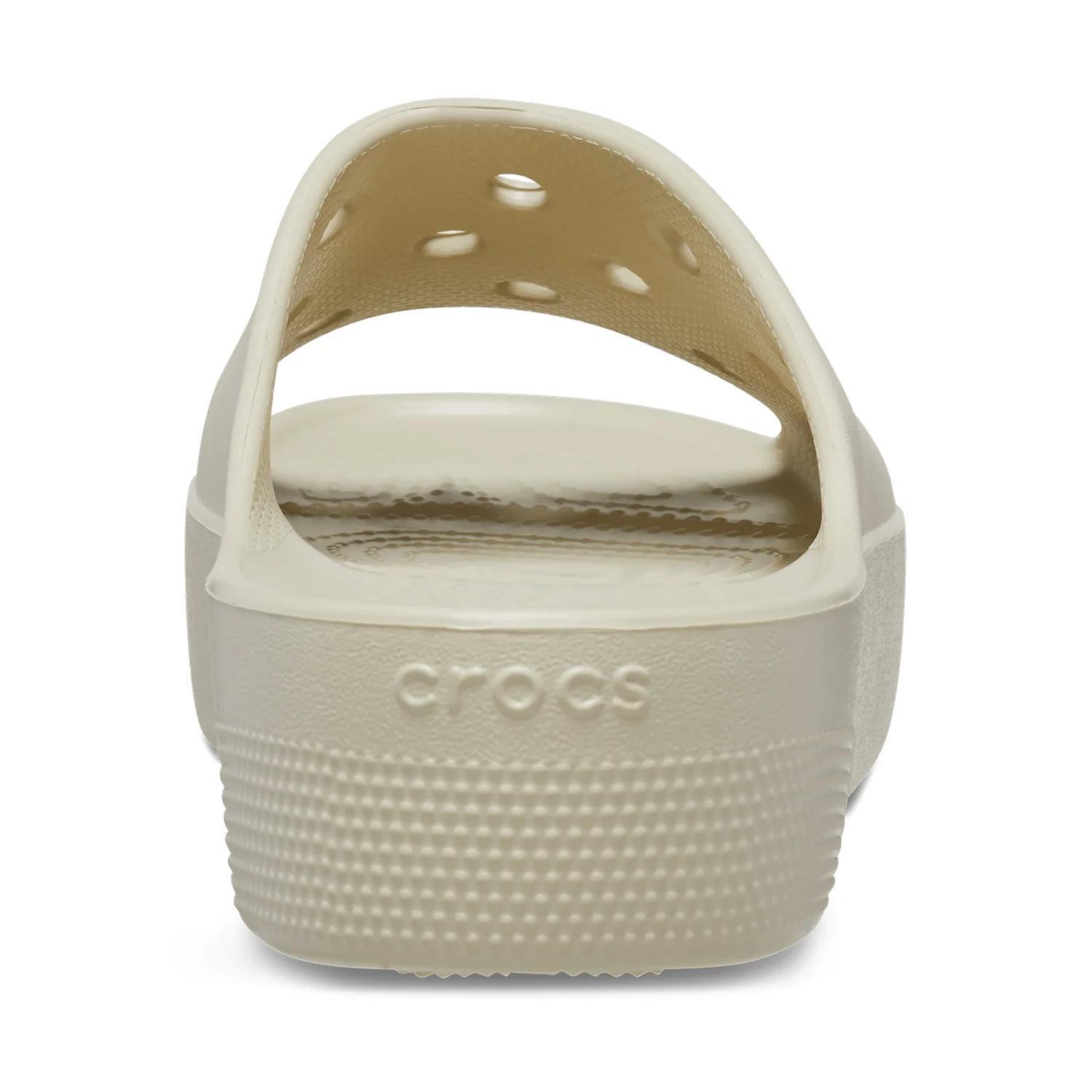 Crocs Classic Platform Clog 208180-2Y2 Kadın Bej Terlik