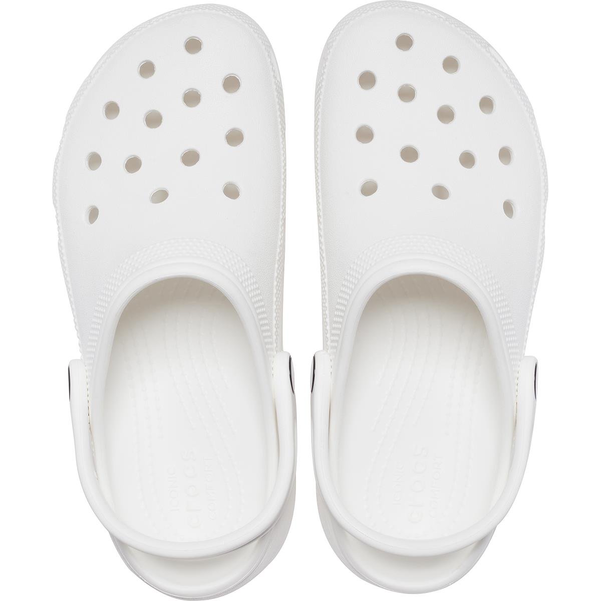 Crocs Classic Platform Clog W - Beyaz 206750-100 Kadın Beyaz Platform Terlik