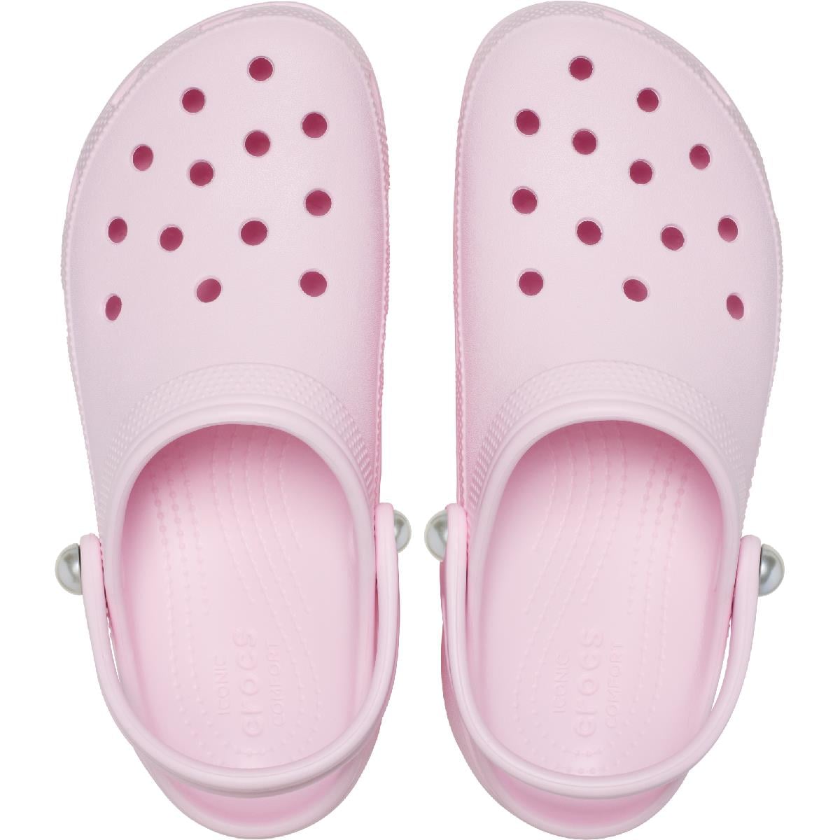 Crocs Classic Platform Pearl Clog - Pink Milk 211231-6ZW Kadın Pembe Platform Terlik