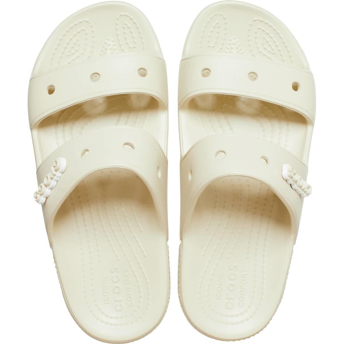 Crocs Classic Sandal - Bone 206761-2Y2 Kadın Çift Bantlı Terlik