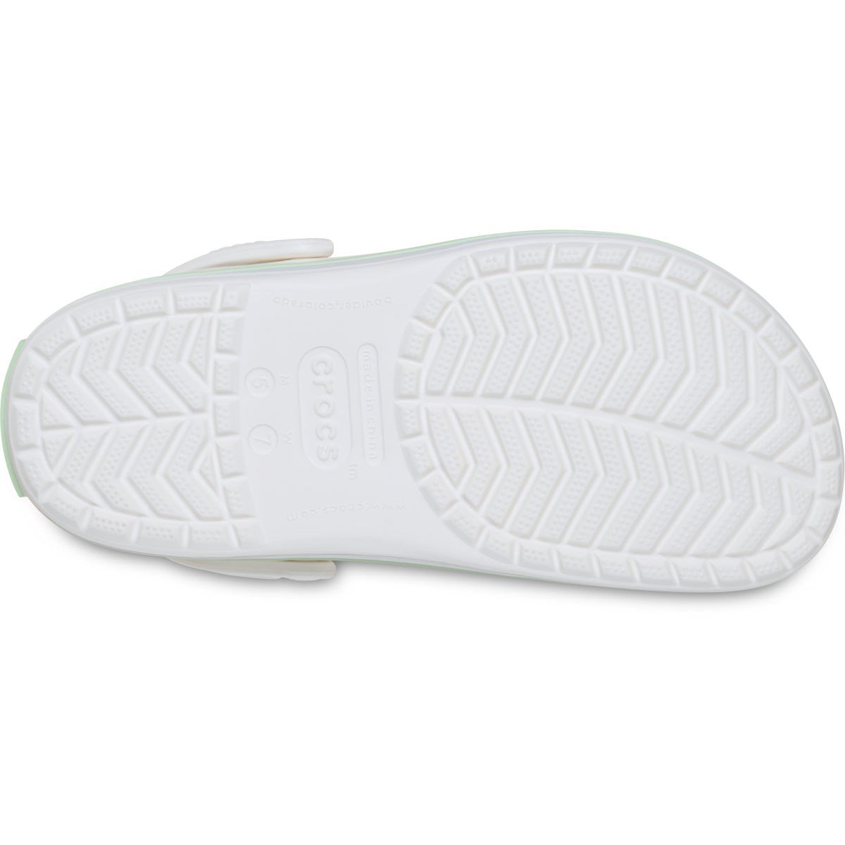 Crocs Crocband Clog - 11016-1YL Unisex Beyaz/Yeşil Terlik
