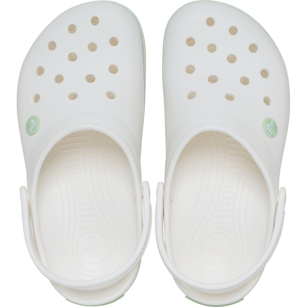 Crocs Crocband Clog - 11016-1YL Unisex Beyaz/Yeşil Terlik