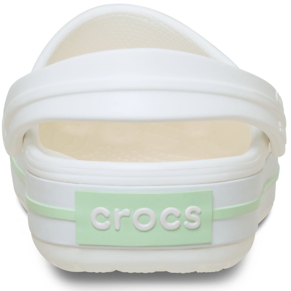 Crocs Crocband Clog - 11016-1YL Unisex Beyaz/Yeşil Terlik