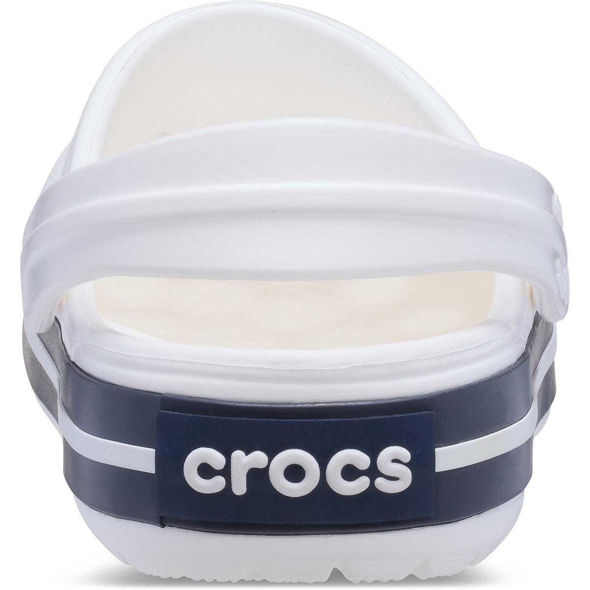 Crocs Crocband Clog - 207006-126 Çocuk Beyaz/Siyah Terlik