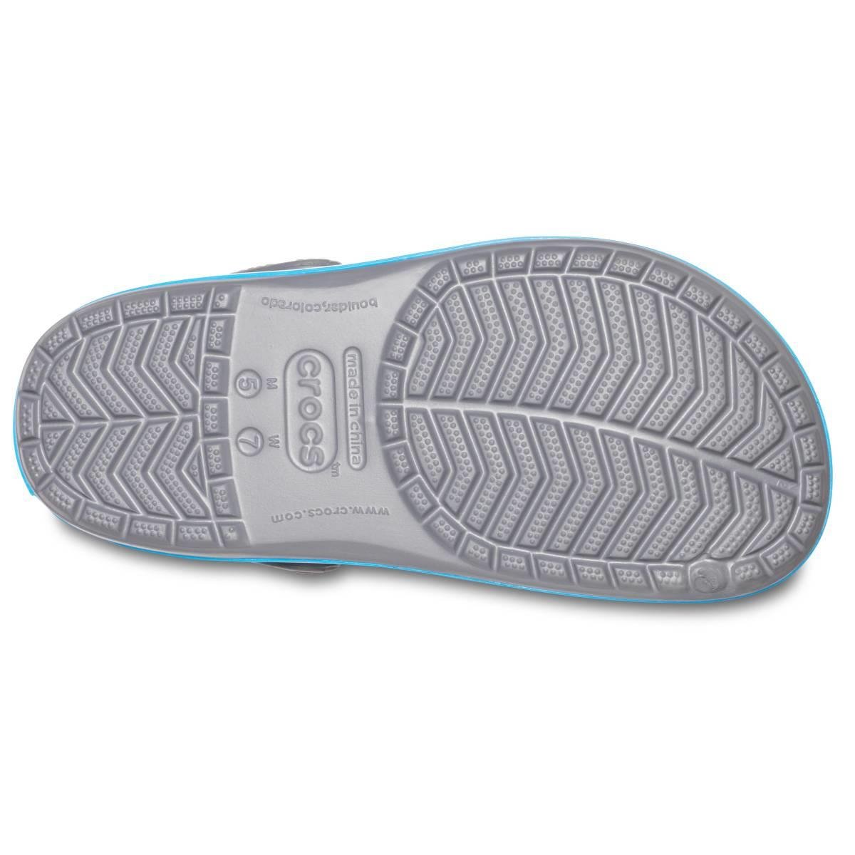 Crocs Crocband Clog Charcoal/Ocean 11016-07W Kadın Gri Terlik