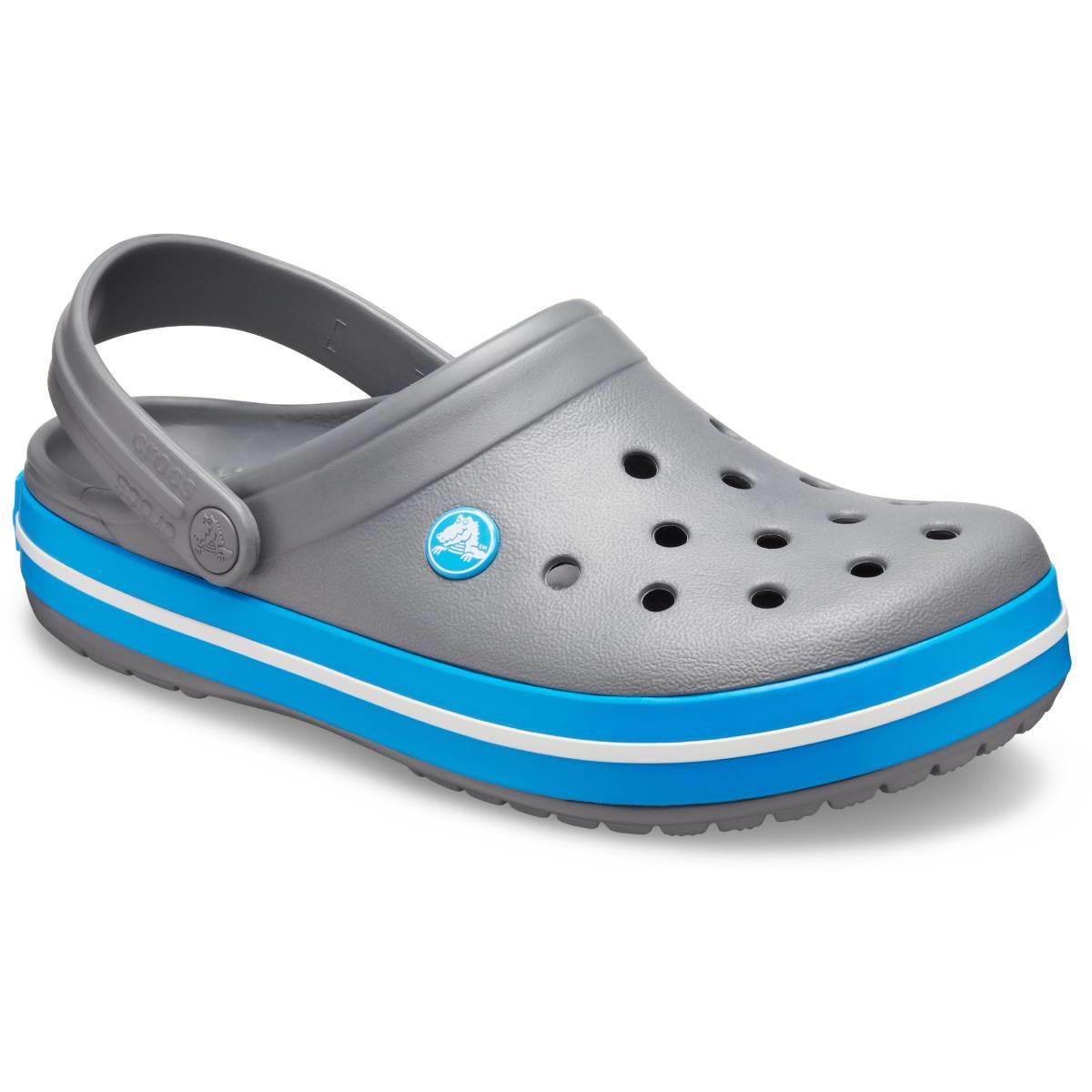 Crocs Crocband Clog Charcoal/Ocean 11016-07W Kadın Gri Terlik