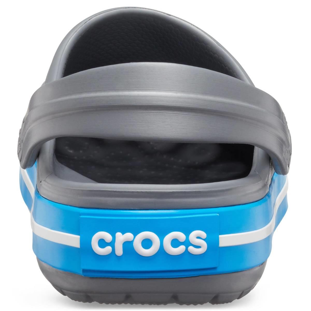 Crocs Crocband Clog Charcoal/Ocean 11016-07W Kadın Gri Terlik