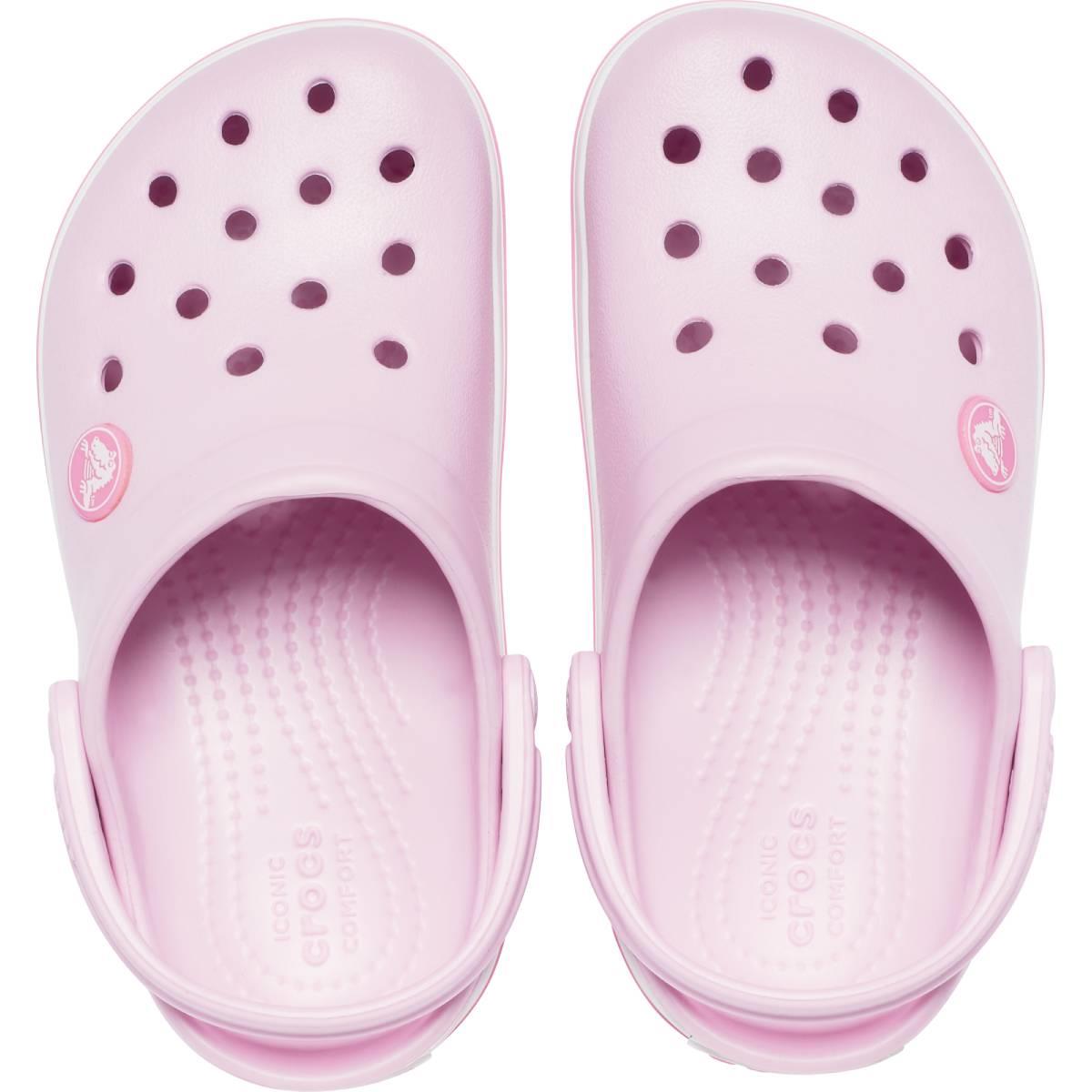 Crocs Crocband Clog K Ballerina Pink Çocuk Pembe Crocs Terlik