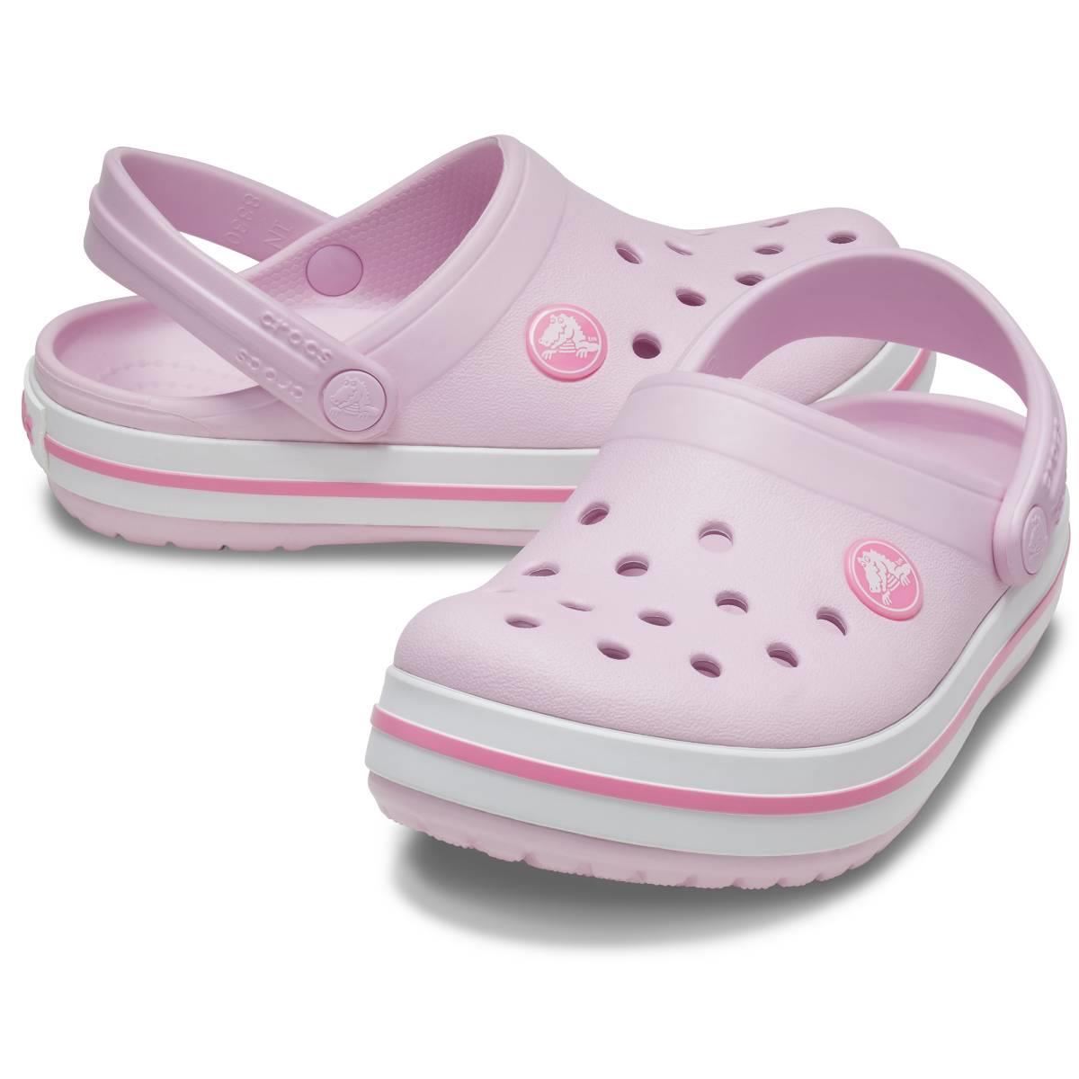 Crocs Crocband Clog K Ballerina Pink Çocuk Pembe Crocs Terlik