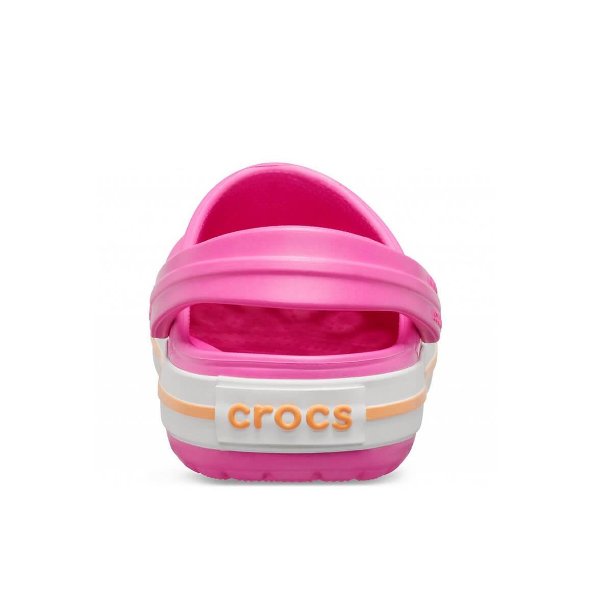Crocs Crocband Clog K Electric Pink / Cantaloupe Çocuk Pembe Renk Terlik