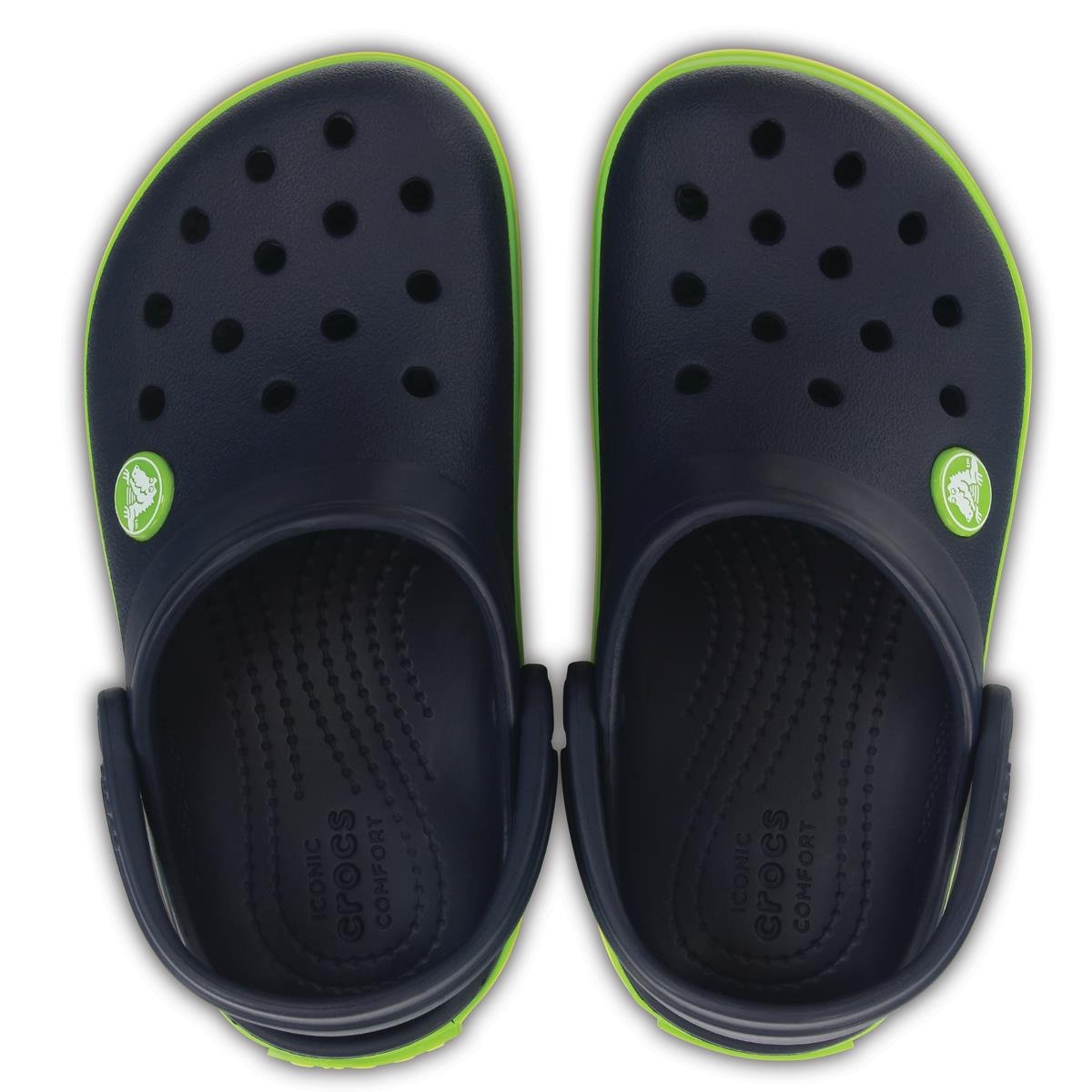 Crocs Crocband Clog K Navy Volt Green Lemon Çocuk Crocs Terlik