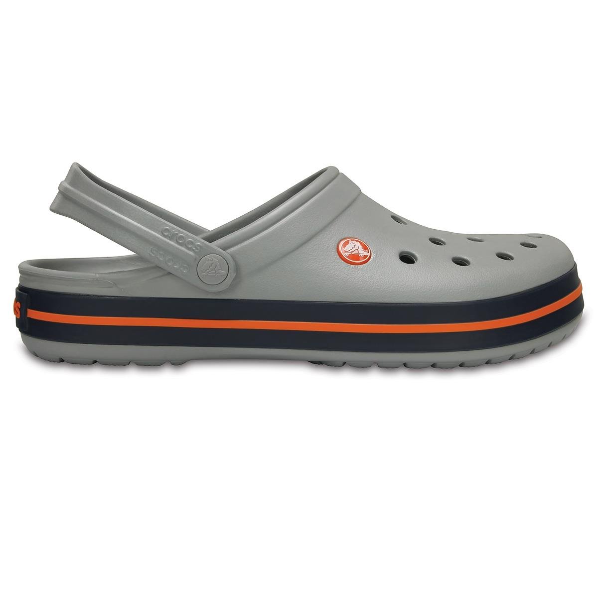 Crocs Crocband Light Grey Navy 11016-01U Kadın Gri Terlik