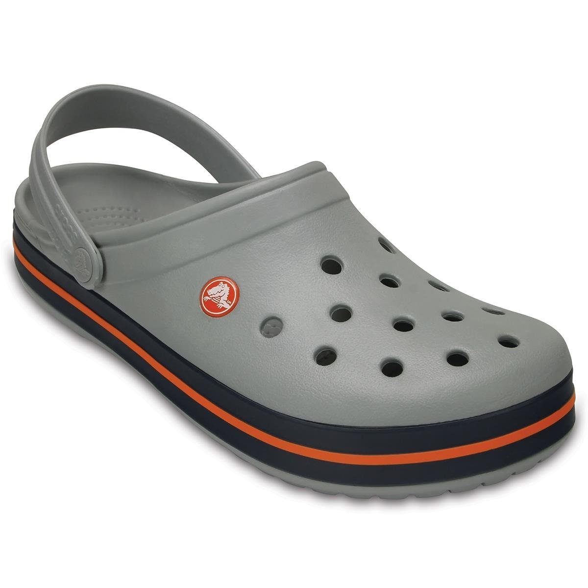 Crocs Crocband Light Grey Navy 11016-01U Kadın Gri Terlik