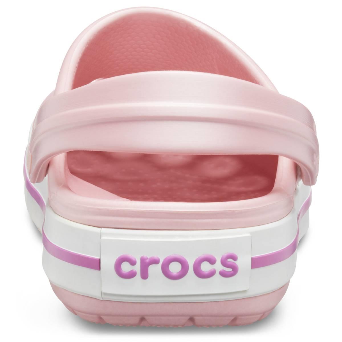 Crocs Crocband Pearl Pink Wild Orchid 11016-6MB Kadın Pembe Terlik