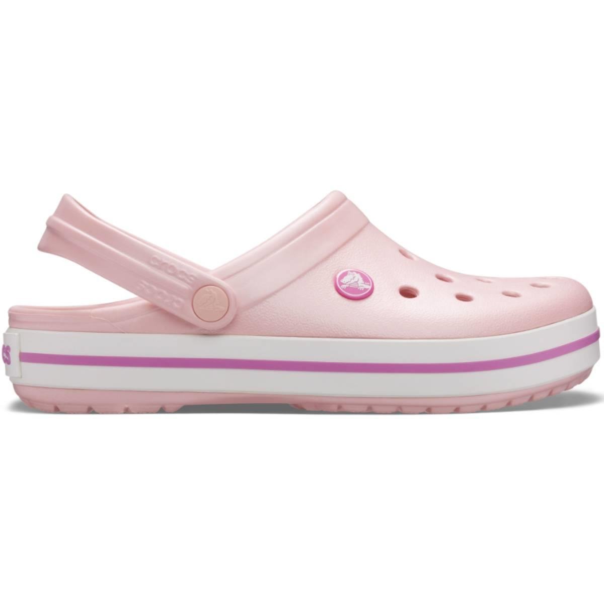 Crocs Crocband Pearl Pink Wild Orchid 11016-6MB Kadın Pembe Terlik