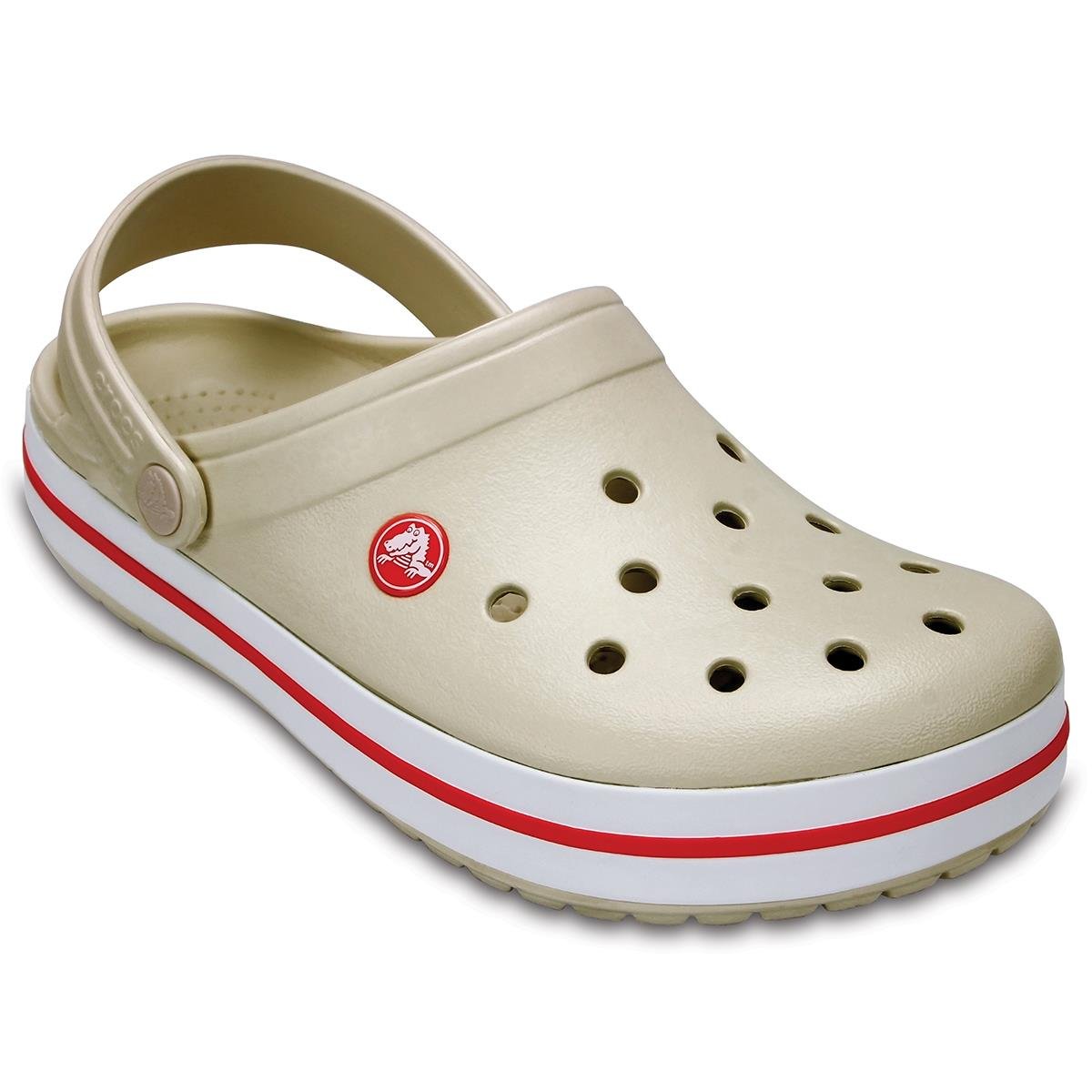 Crocs Crocband Stucco Melon 11016-1AS Kadın Krem Crocs Terlik