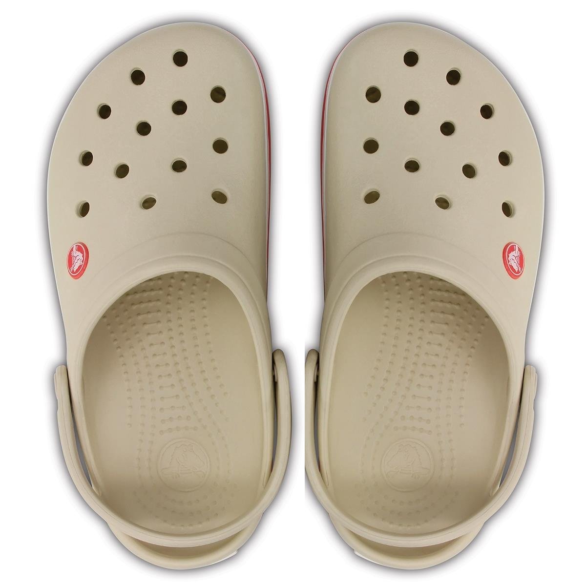 Crocs Crocband Stucco Melon 11016-1AS Kadın Krem Crocs Terlik