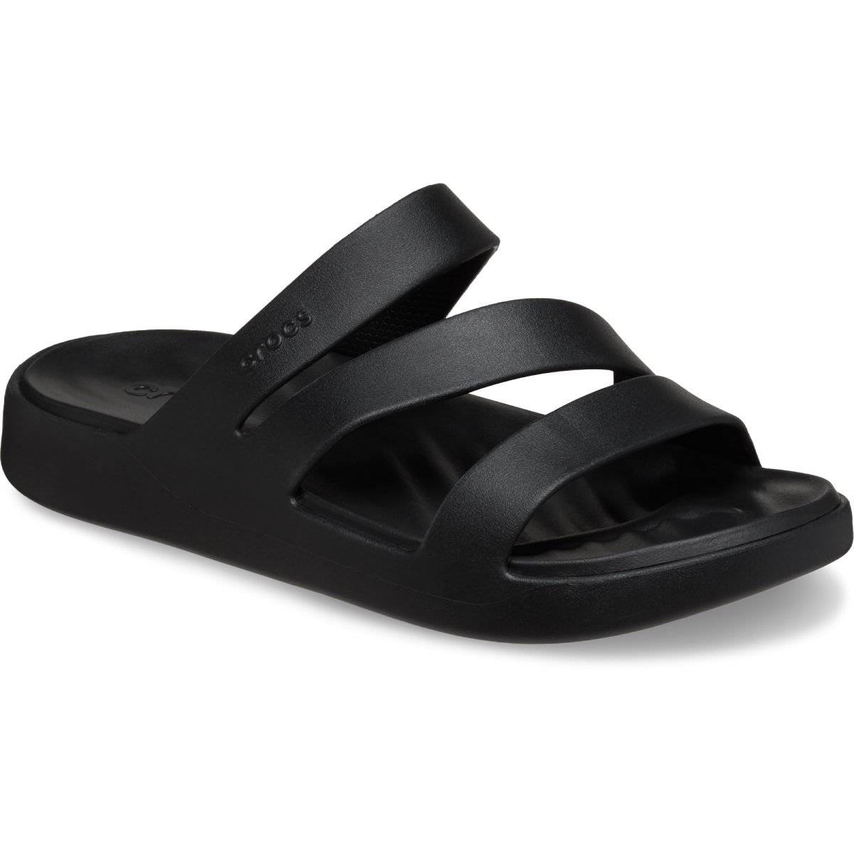 Crocs Getaway Strappy - 209587-001 Kadın Siyah Terlik