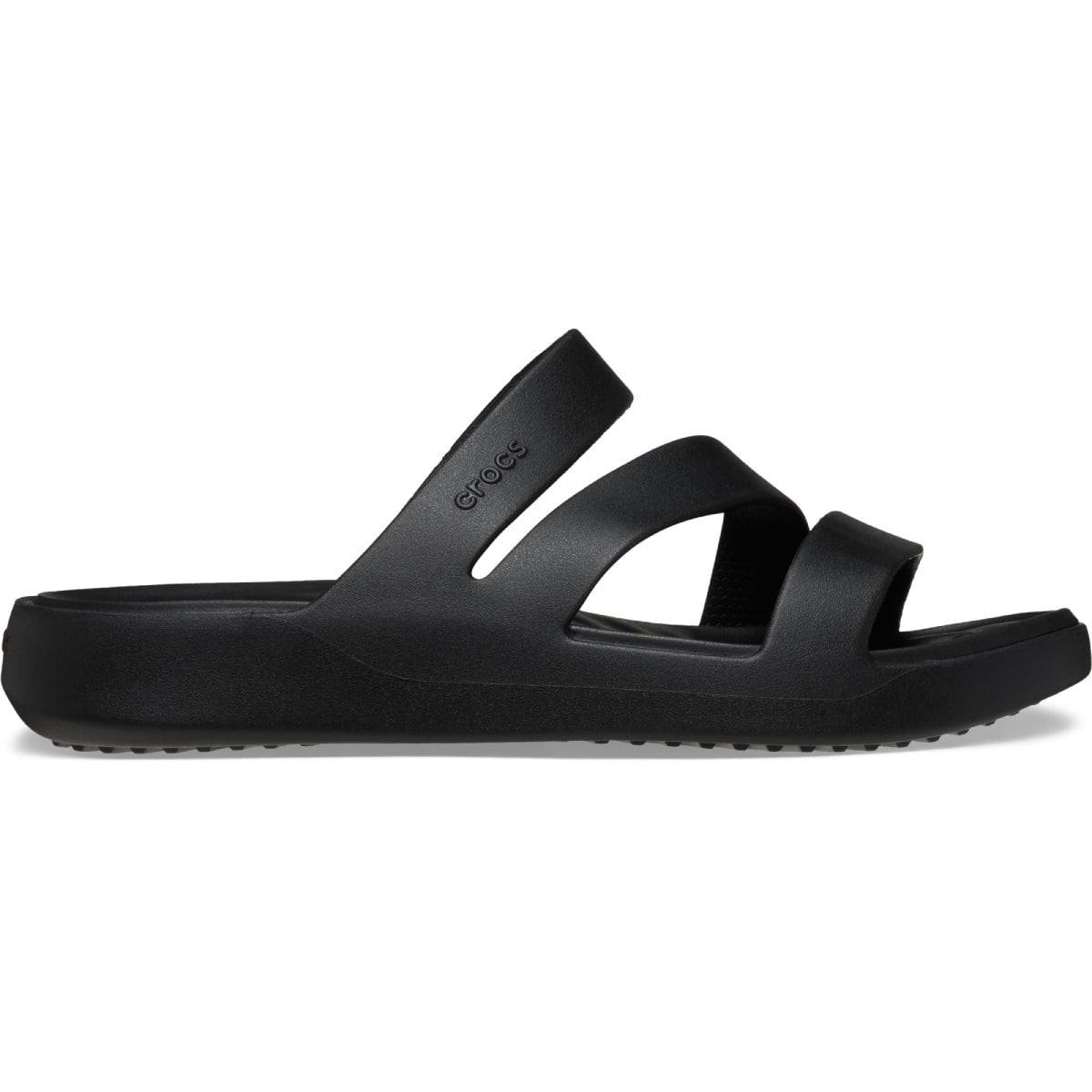 Crocs Getaway Strappy - 209587-001 Kadın Siyah Terlik