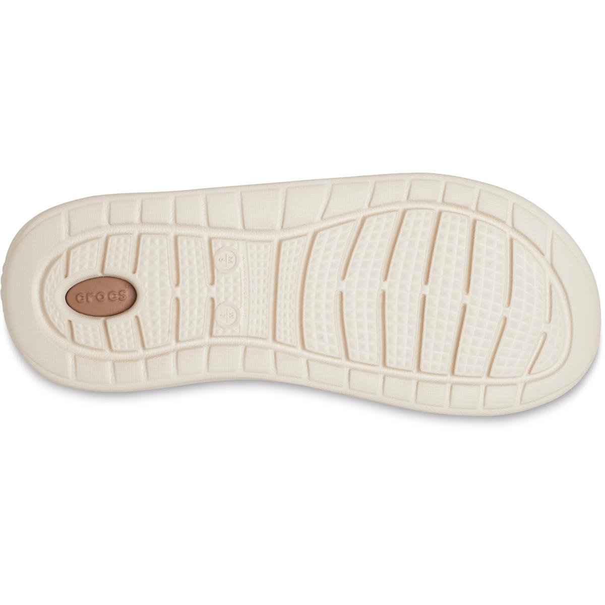 Crocs LiteRide Slide 205183-2J3 Erkek Latte Rengi Bantlı Terlik