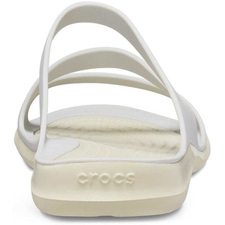 Crocs Swiftwater Sandal W Grey White 203998-1FT Kadın Gri Terlik