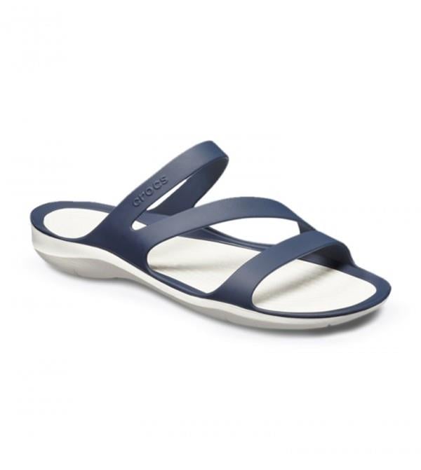 Crocs Swiftwater Sandal W Navy White 203998-462 Kadın Lacivert Terlik