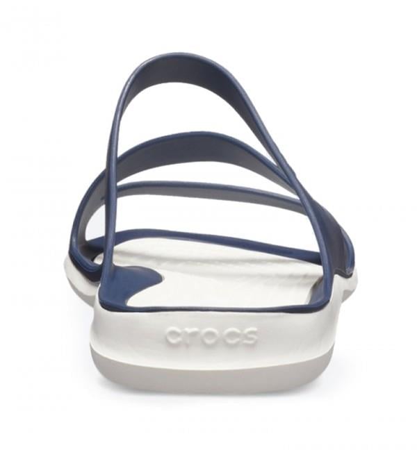 Crocs Swiftwater Sandal W Navy White 203998-462 Kadın Lacivert Terlik